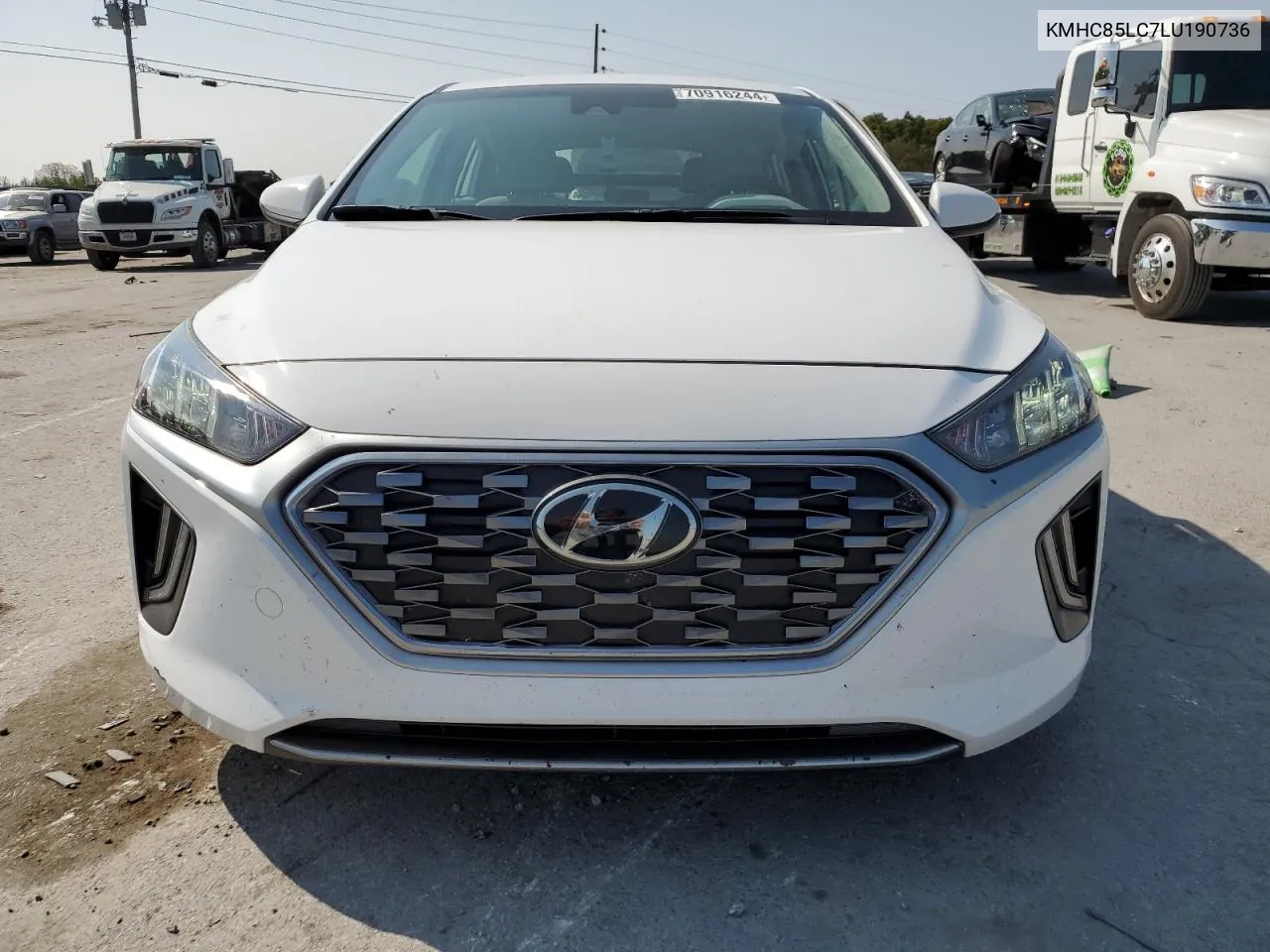 KMHC85LC7LU190736 2020 Hyundai Ioniq Sel