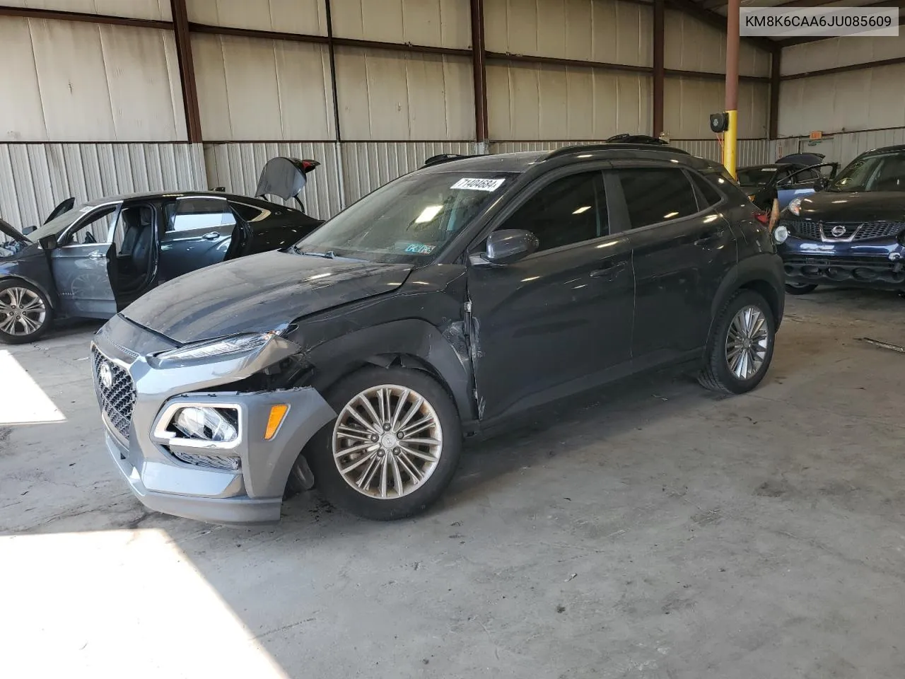 KM8K6CAA6JU085609 2018 Hyundai Kona Sel