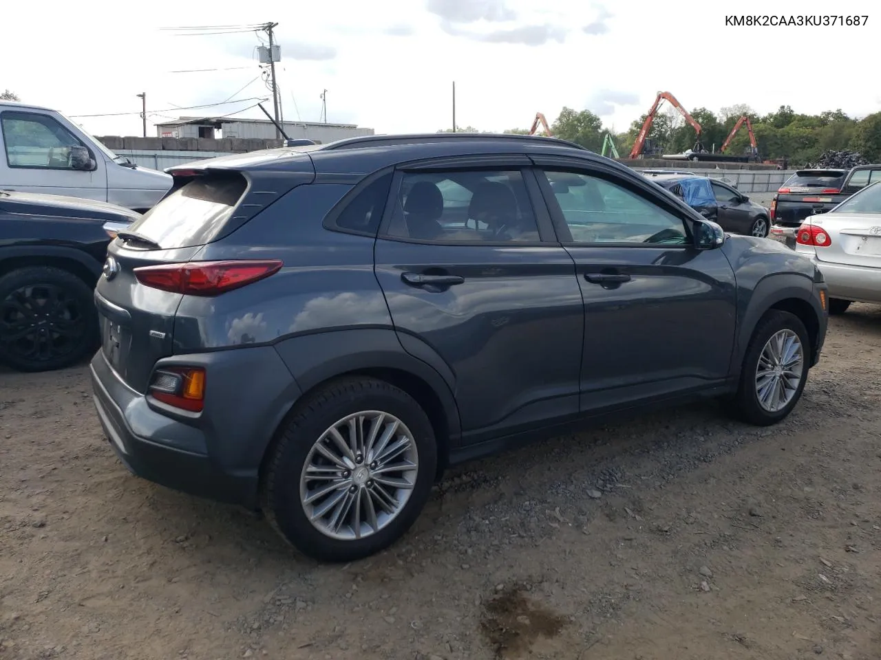 KM8K2CAA3KU371687 2019 Hyundai Kona Sel