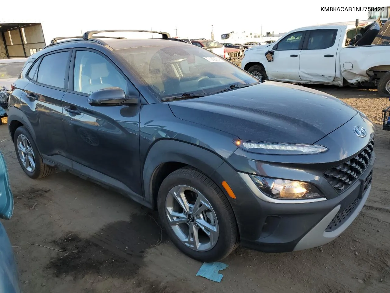 KM8K6CAB1NU758420 2022 Hyundai Kona Sel