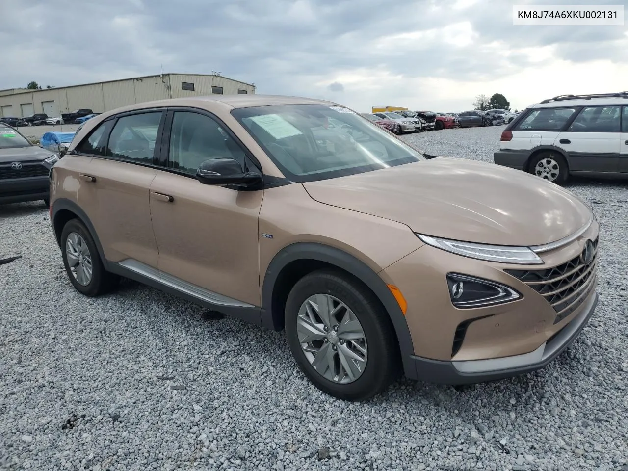 KM8J74A6XKU002131 2019 Hyundai Nexo Blue