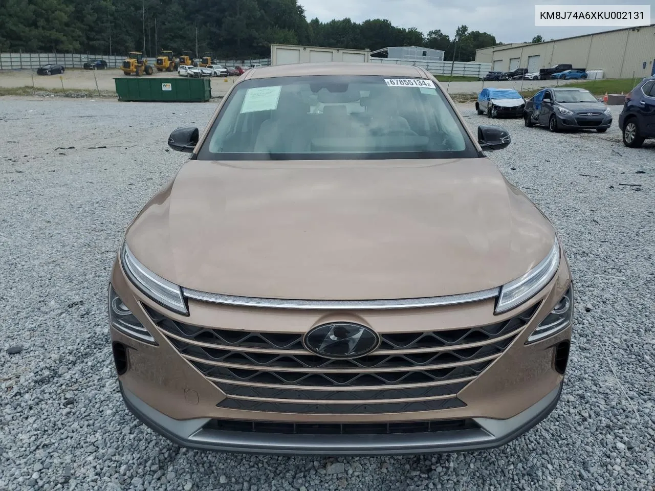 KM8J74A6XKU002131 2019 Hyundai Nexo Blue