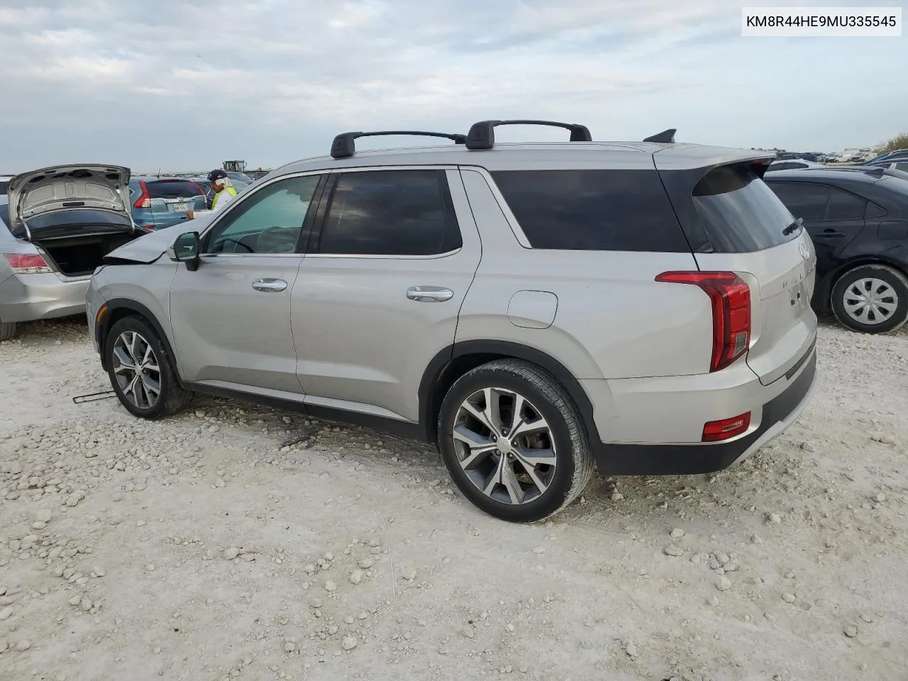 KM8R44HE9MU335545 2021 Hyundai Palisade Sel