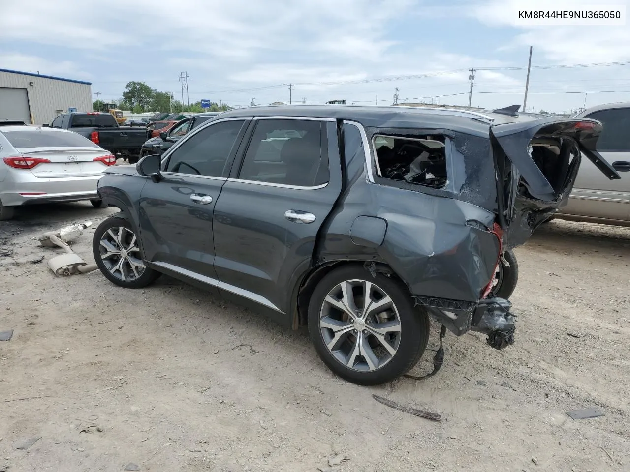 2022 Hyundai Palisade Sel VIN: KM8R44HE9NU365050 Lot: 51081684