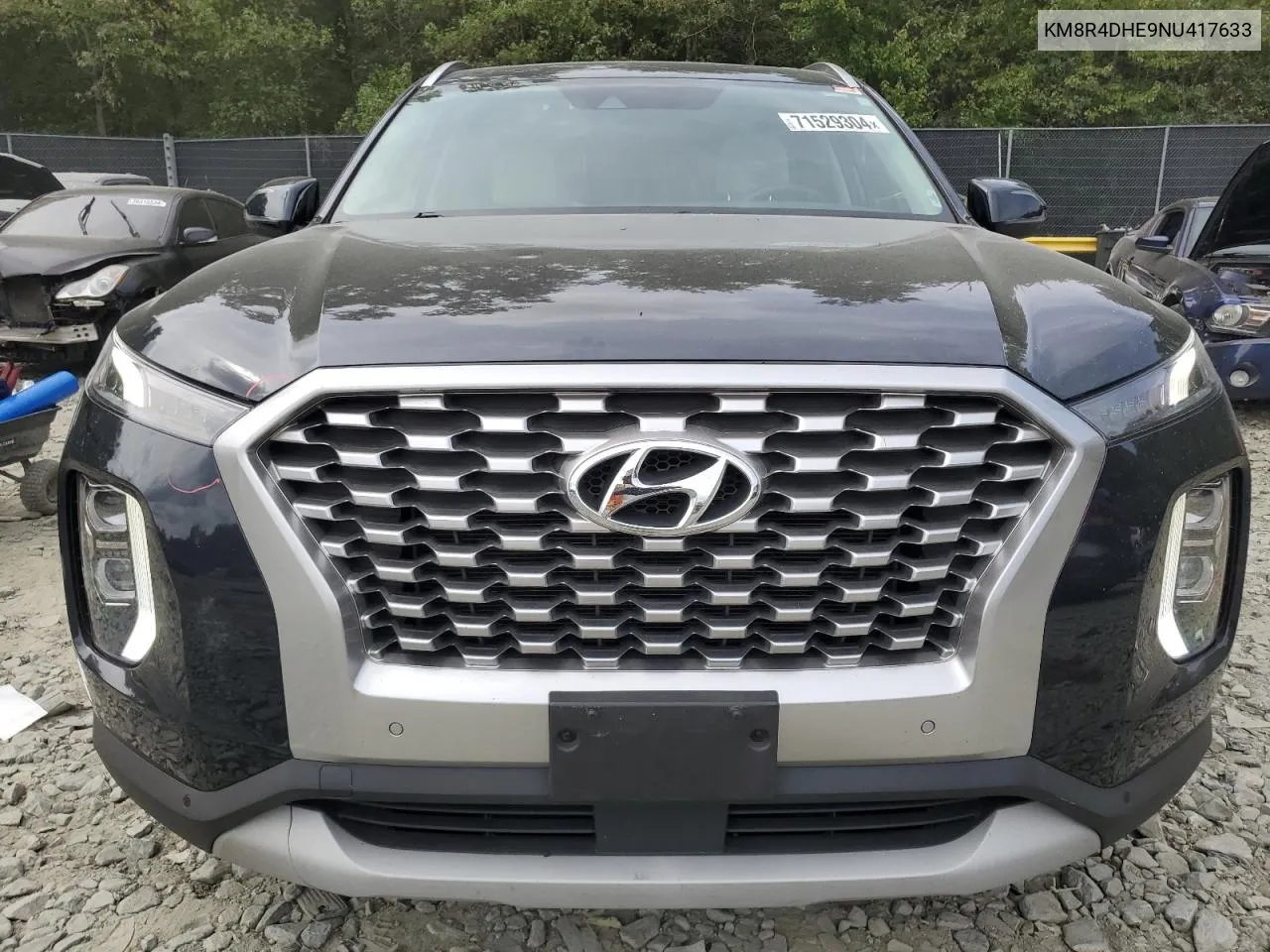 2022 Hyundai Palisade Sel VIN: KM8R4DHE9NU417633 Lot: 71529304