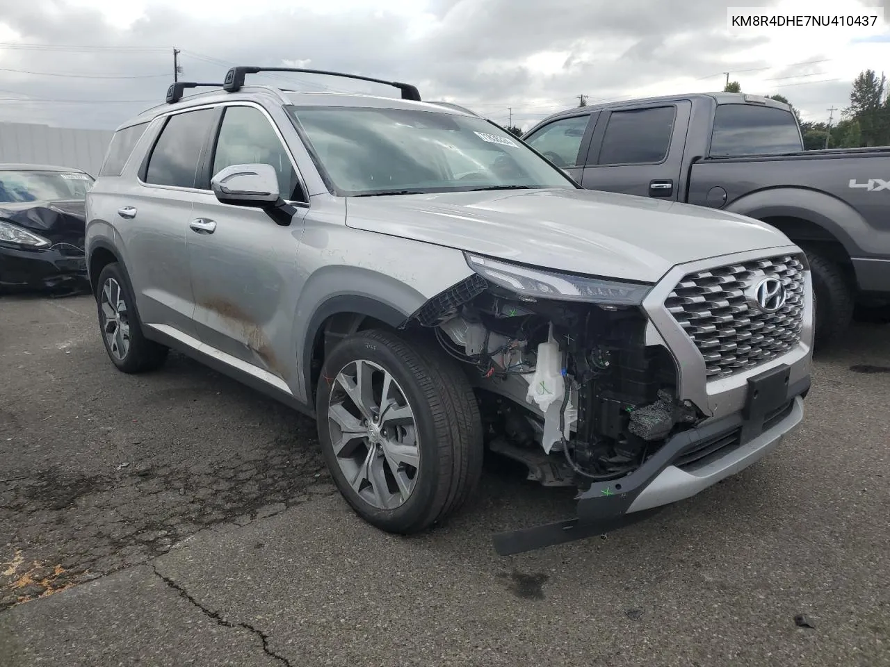 2022 Hyundai Palisade Sel VIN: KM8R4DHE7NU410437 Lot: 71836324