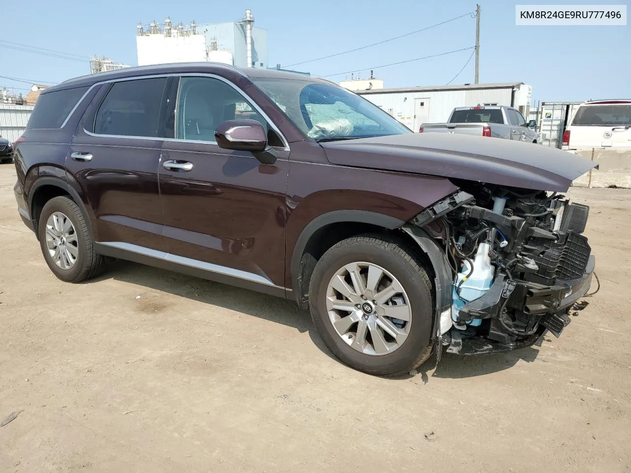 2024 Hyundai Palisade Sel VIN: KM8R24GE9RU777496 Lot: 70994824