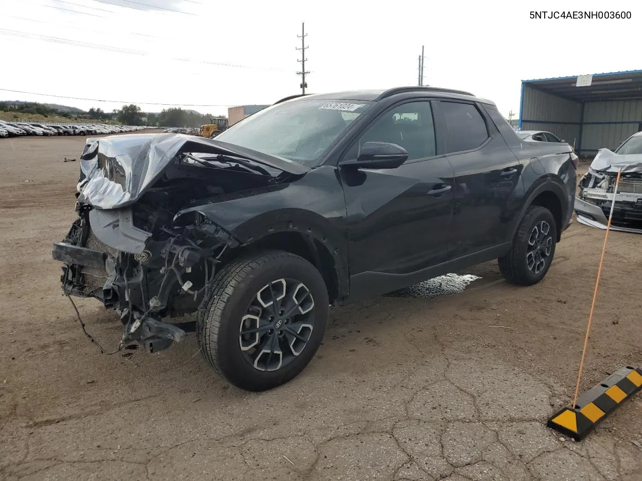 2022 Hyundai Santa Cruz Sel VIN: 5NTJC4AE3NH003600 Lot: 65761024