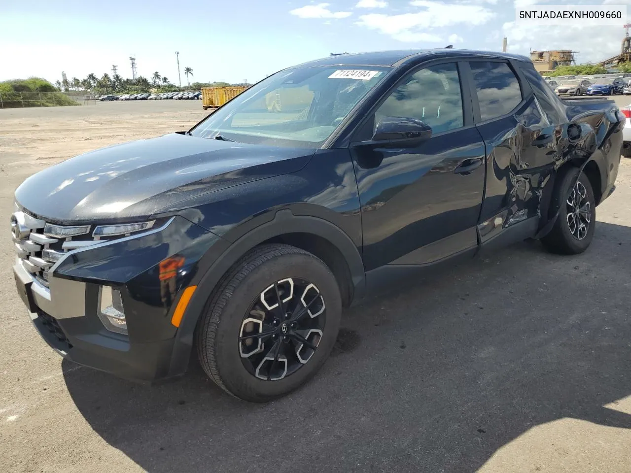 2022 Hyundai Santa Cruz Se VIN: 5NTJADAEXNH009660 Lot: 71124194