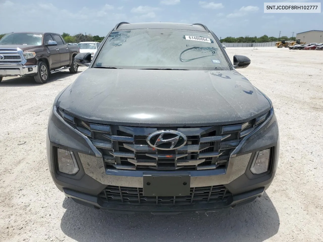 2024 Hyundai Santa Cruz Night VIN: 5NTJCDDF8RH102777 Lot: 61480864