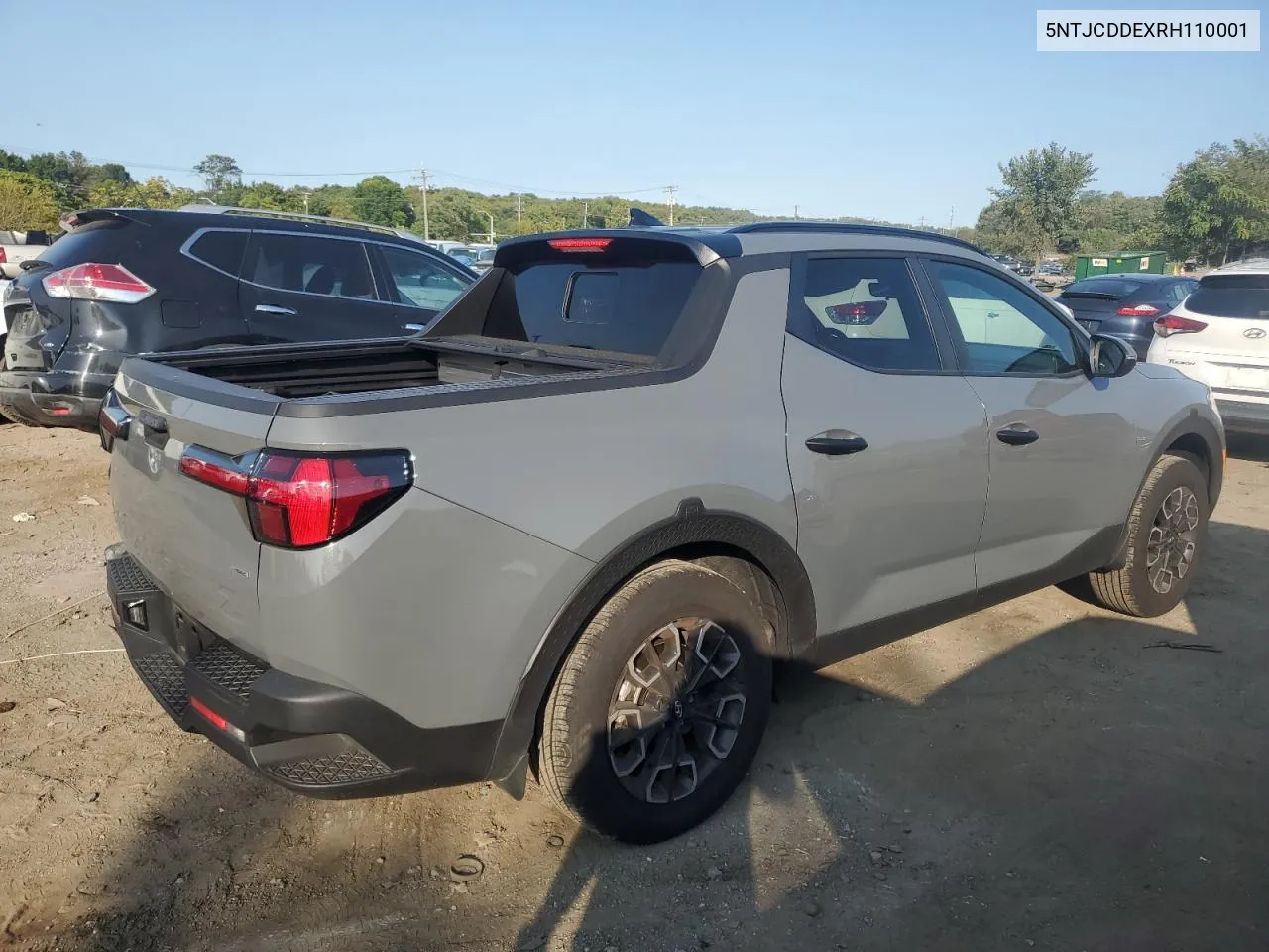 2024 Hyundai Santa Cruz Sel VIN: 5NTJCDDEXRH110001 Lot: 70245854