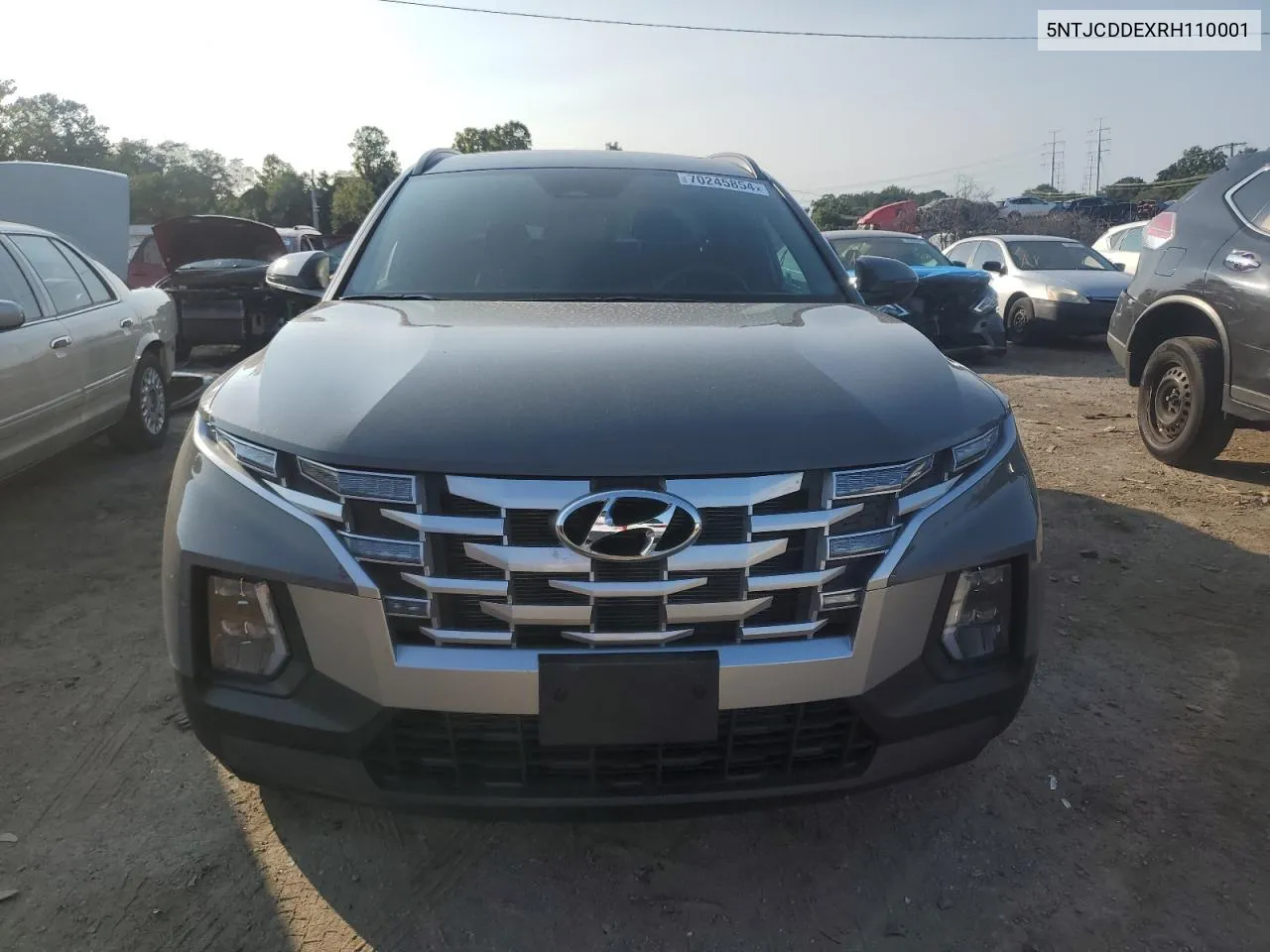 2024 Hyundai Santa Cruz Sel VIN: 5NTJCDDEXRH110001 Lot: 70245854