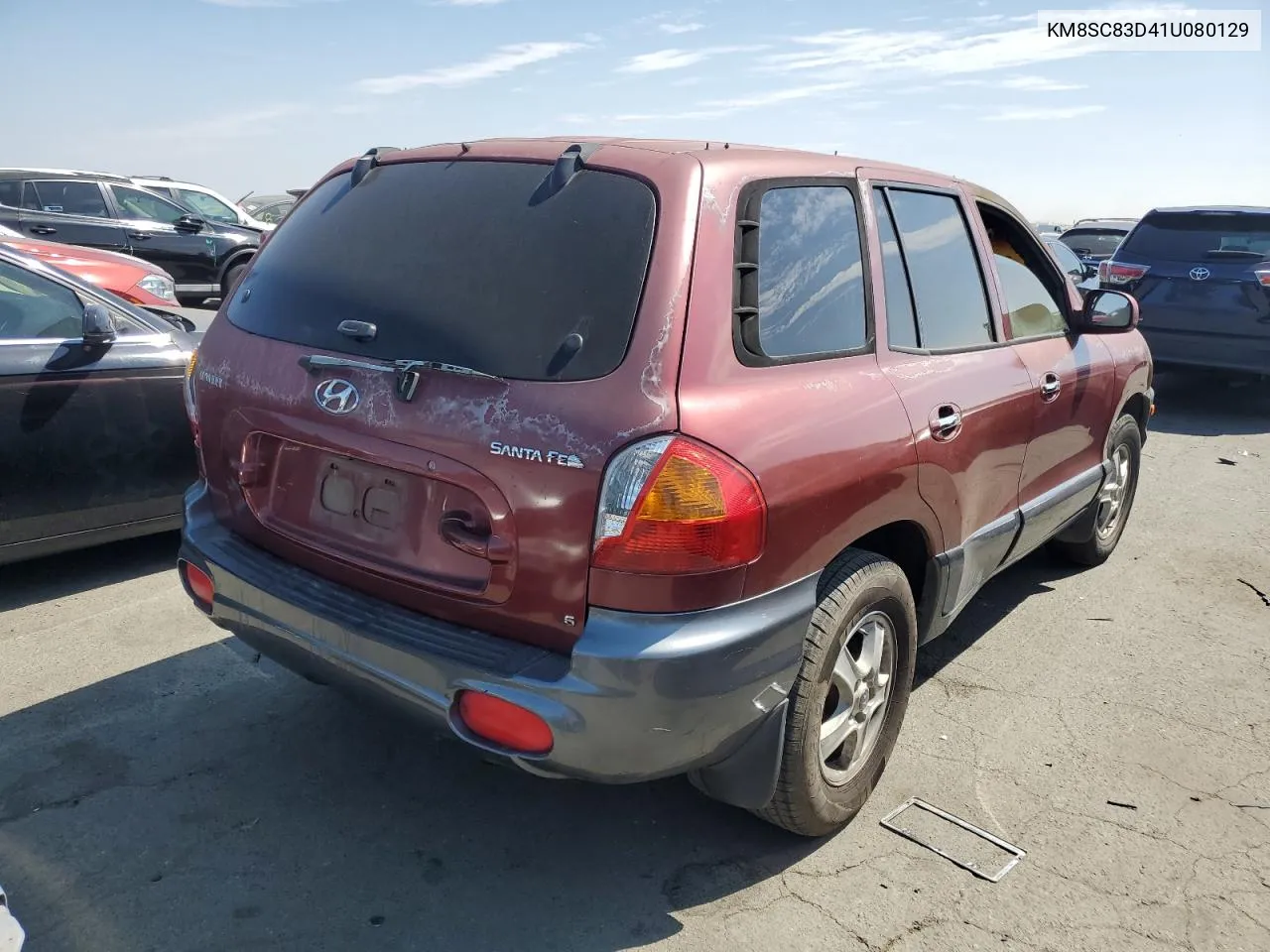 KM8SC83D41U080129 2001 Hyundai Santa Fe Gls