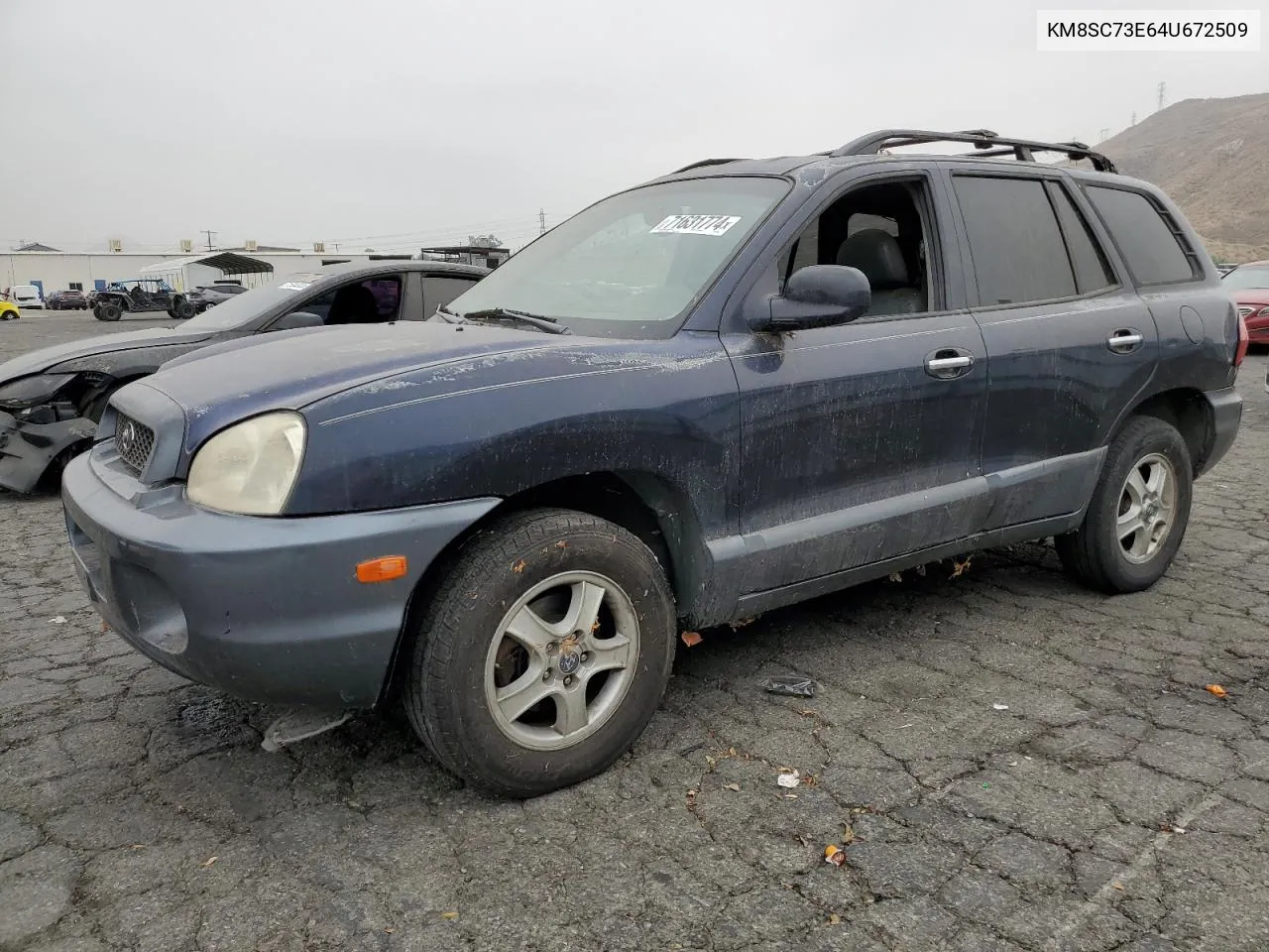 KM8SC73E64U672509 2004 Hyundai Santa Fe Gls