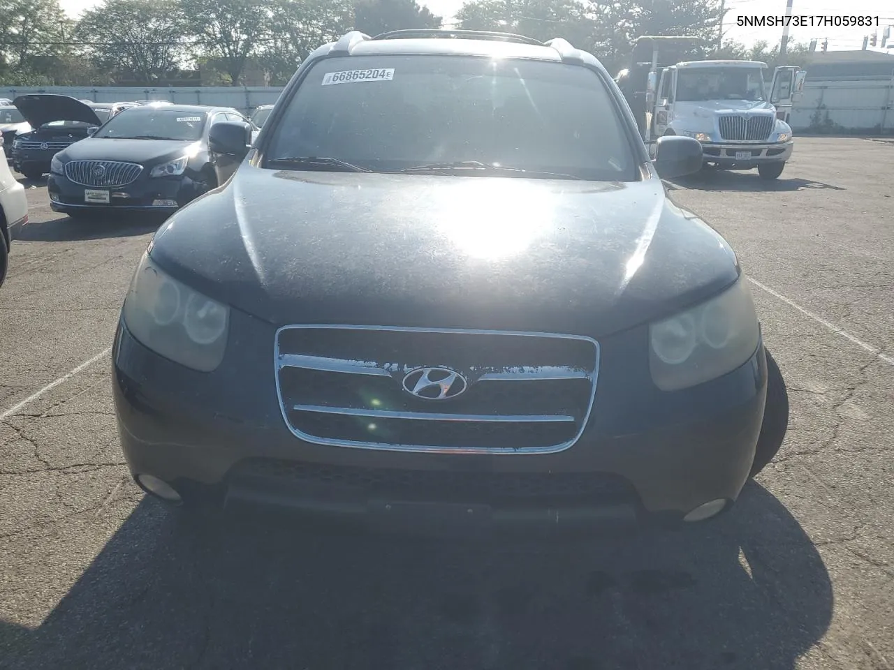 2007 Hyundai Santa Fe Se VIN: 5NMSH73E17H059831 Lot: 66865204