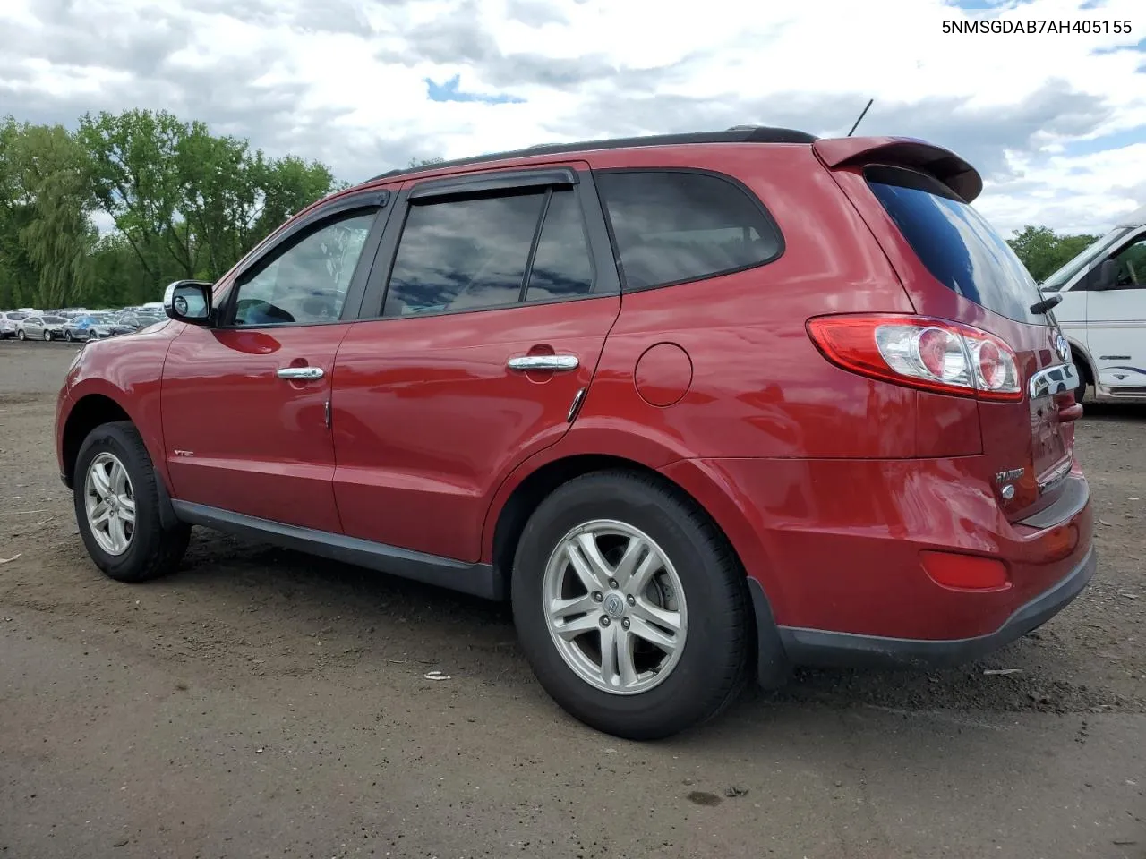 2010 Hyundai Santa Fe Gls VIN: 5NMSGDAB7AH405155 Lot: 58037974