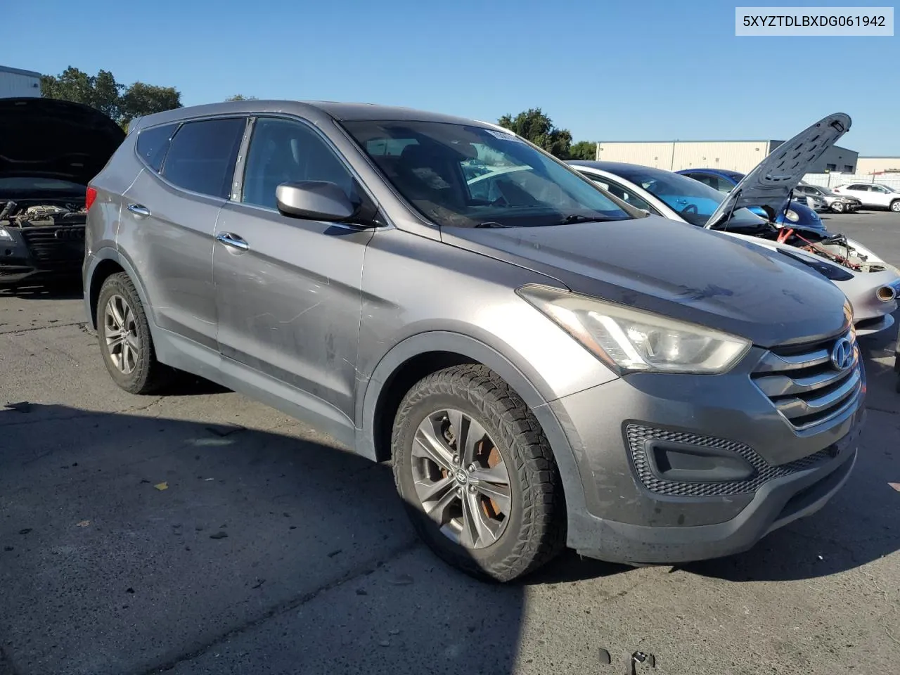 2013 Hyundai Santa Fe Sport VIN: 5XYZTDLBXDG061942 Lot: 70381714