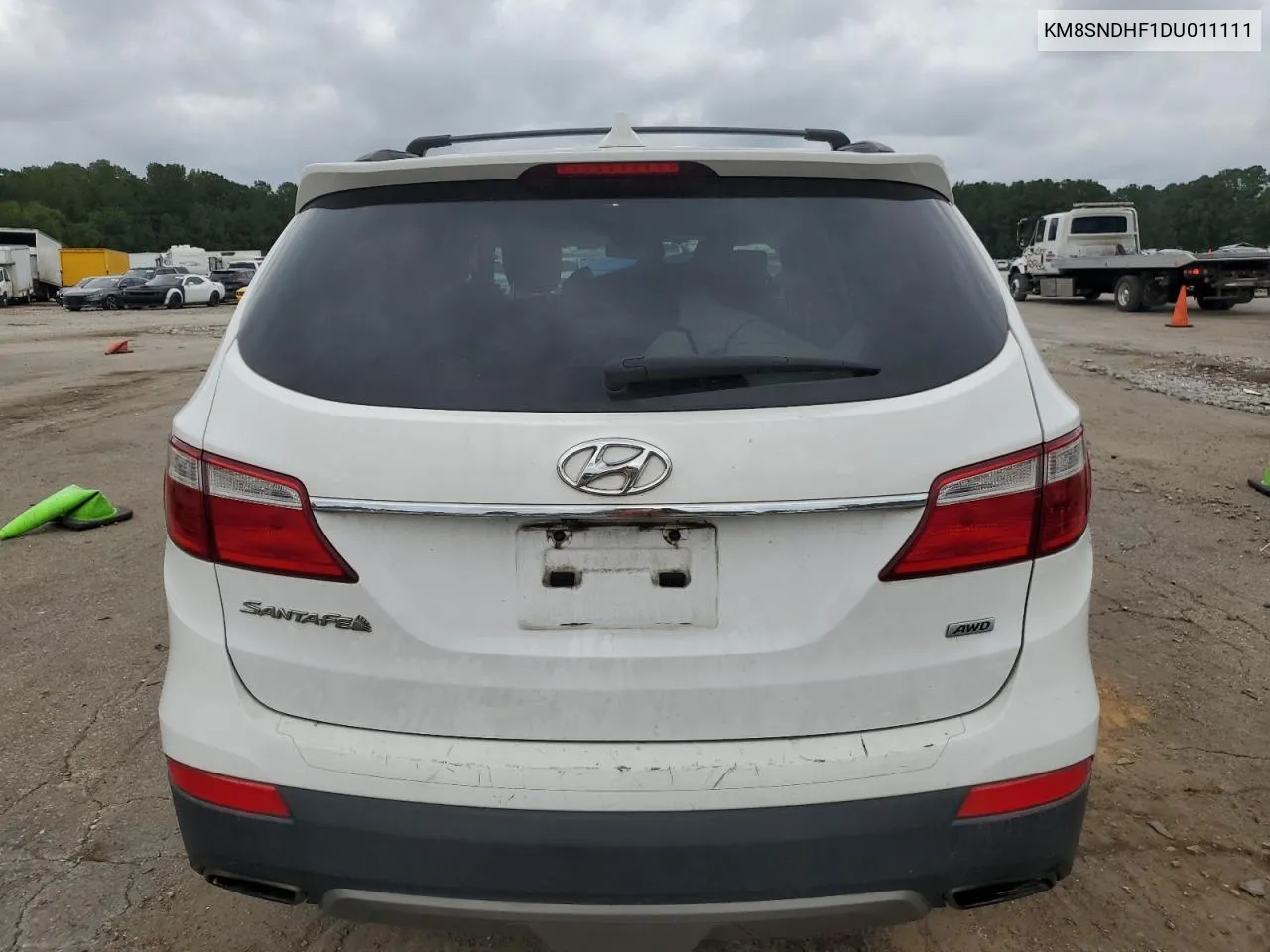 2013 Hyundai Santa Fe Gls VIN: KM8SNDHF1DU011111 Lot: 70997254