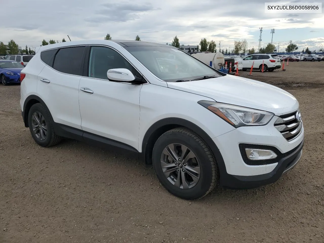 2013 Hyundai Santa Fe Sport VIN: 5XYZUDLB6DG058906 Lot: 72202974