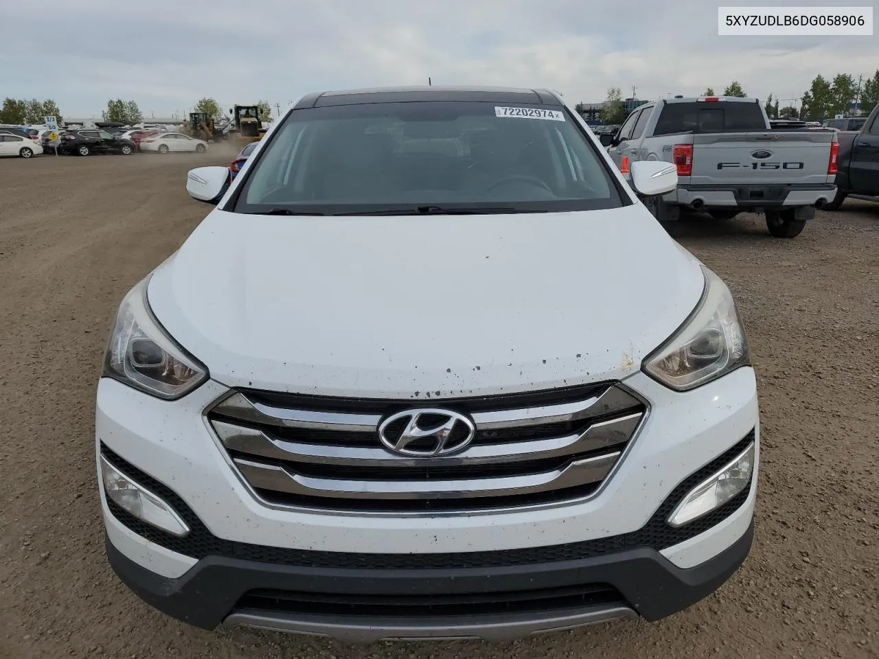 2013 Hyundai Santa Fe Sport VIN: 5XYZUDLB6DG058906 Lot: 72202974