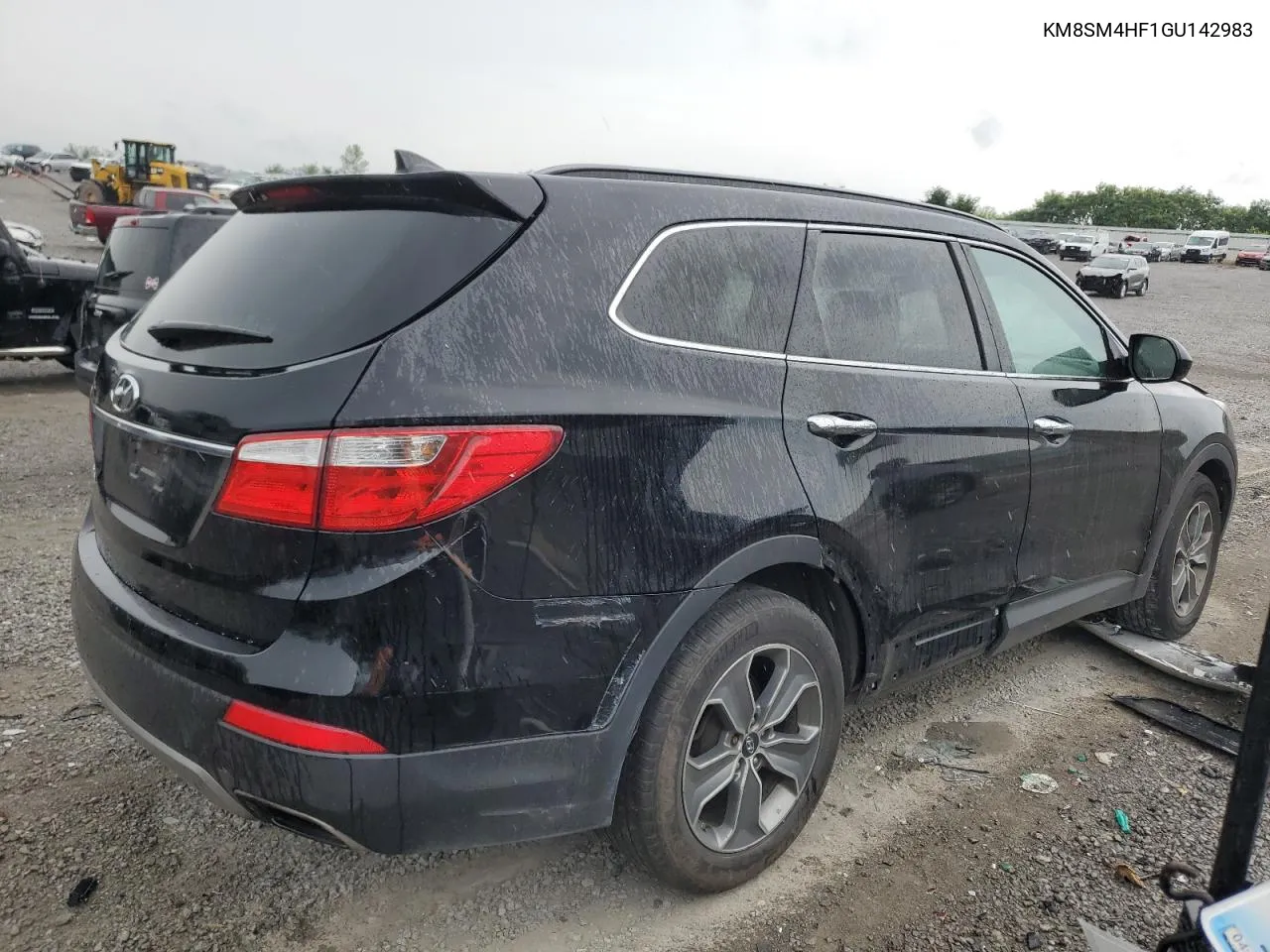 KM8SM4HF1GU142983 2016 Hyundai Santa Fe Se