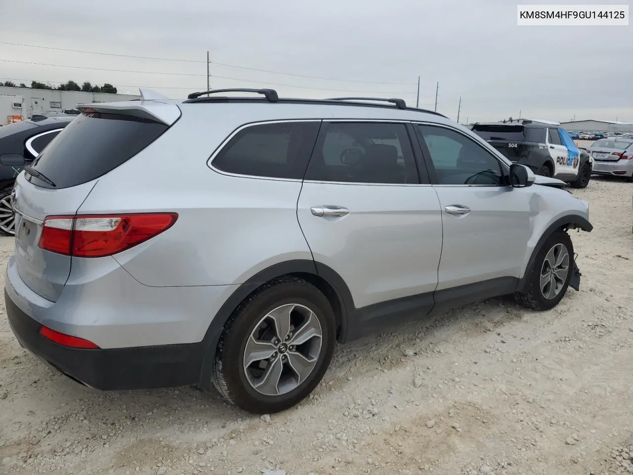 2016 Hyundai Santa Fe Se VIN: KM8SM4HF9GU144125 Lot: 70042254