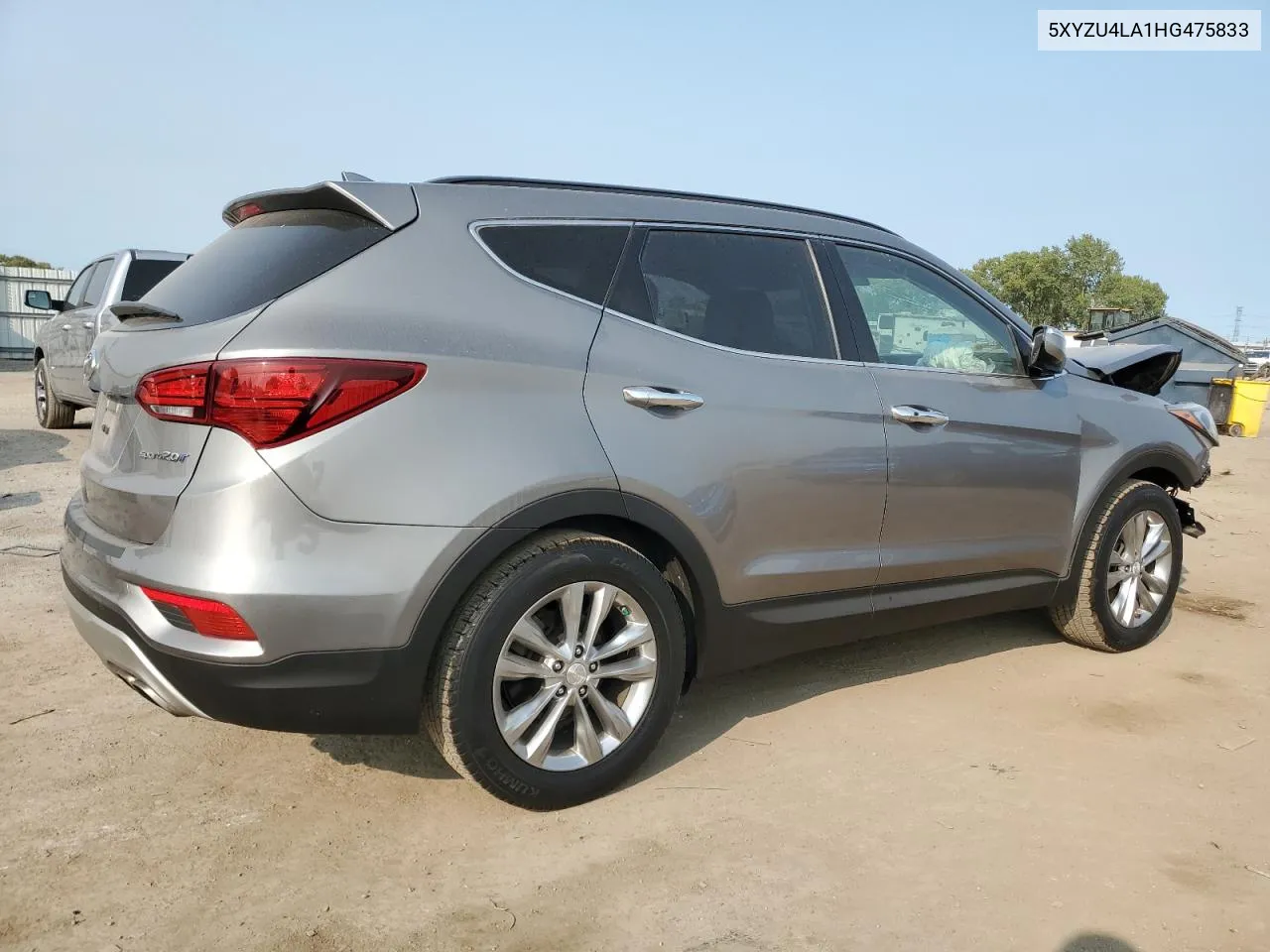 5XYZU4LA1HG475833 2017 Hyundai Santa Fe Sport