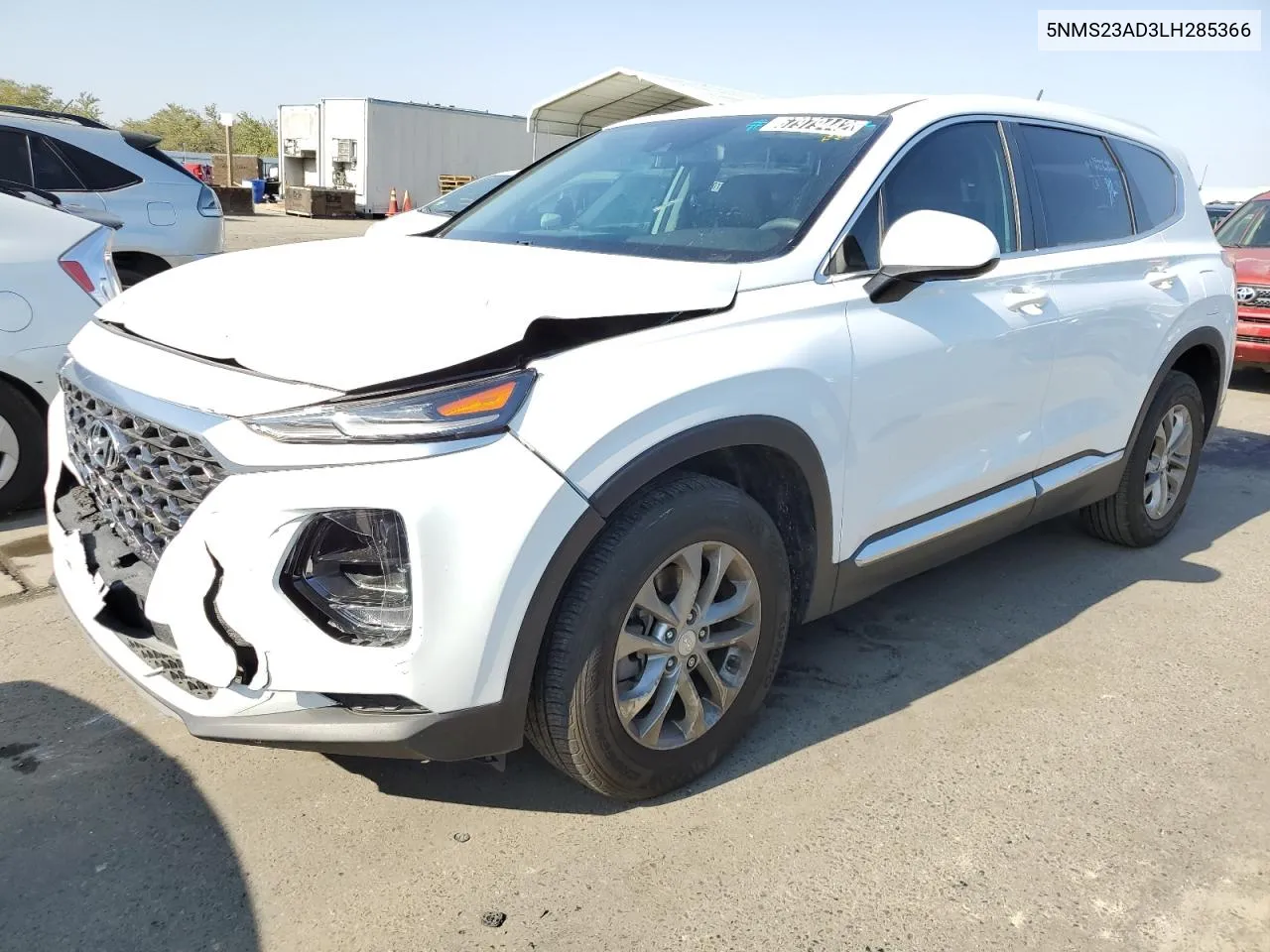 2020 Hyundai Santa Fe Se VIN: 5NMS23AD3LH285366 Lot: 67979442