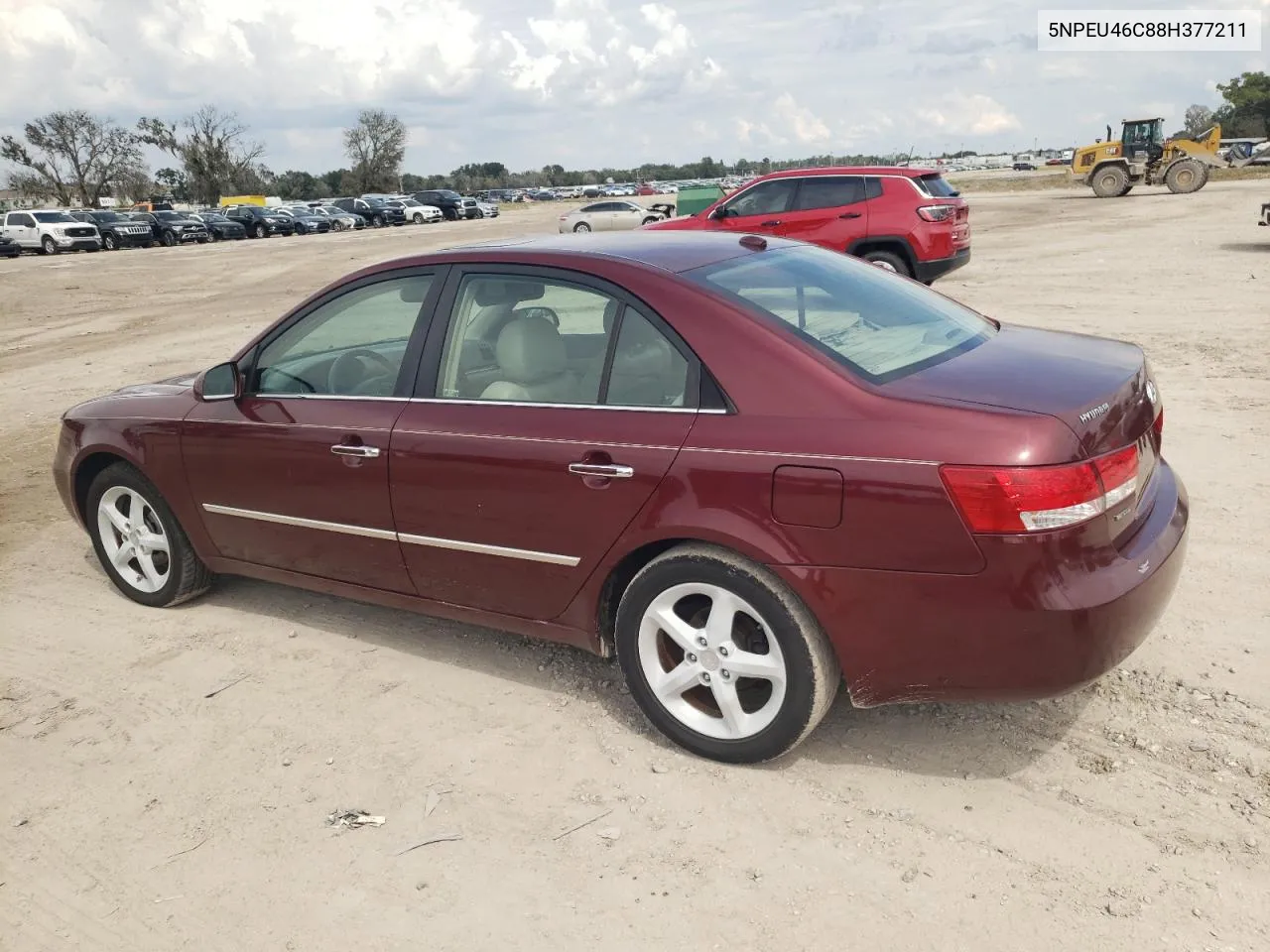 2008 Hyundai Sonata Se VIN: 5NPEU46C88H377211 Lot: 71631694