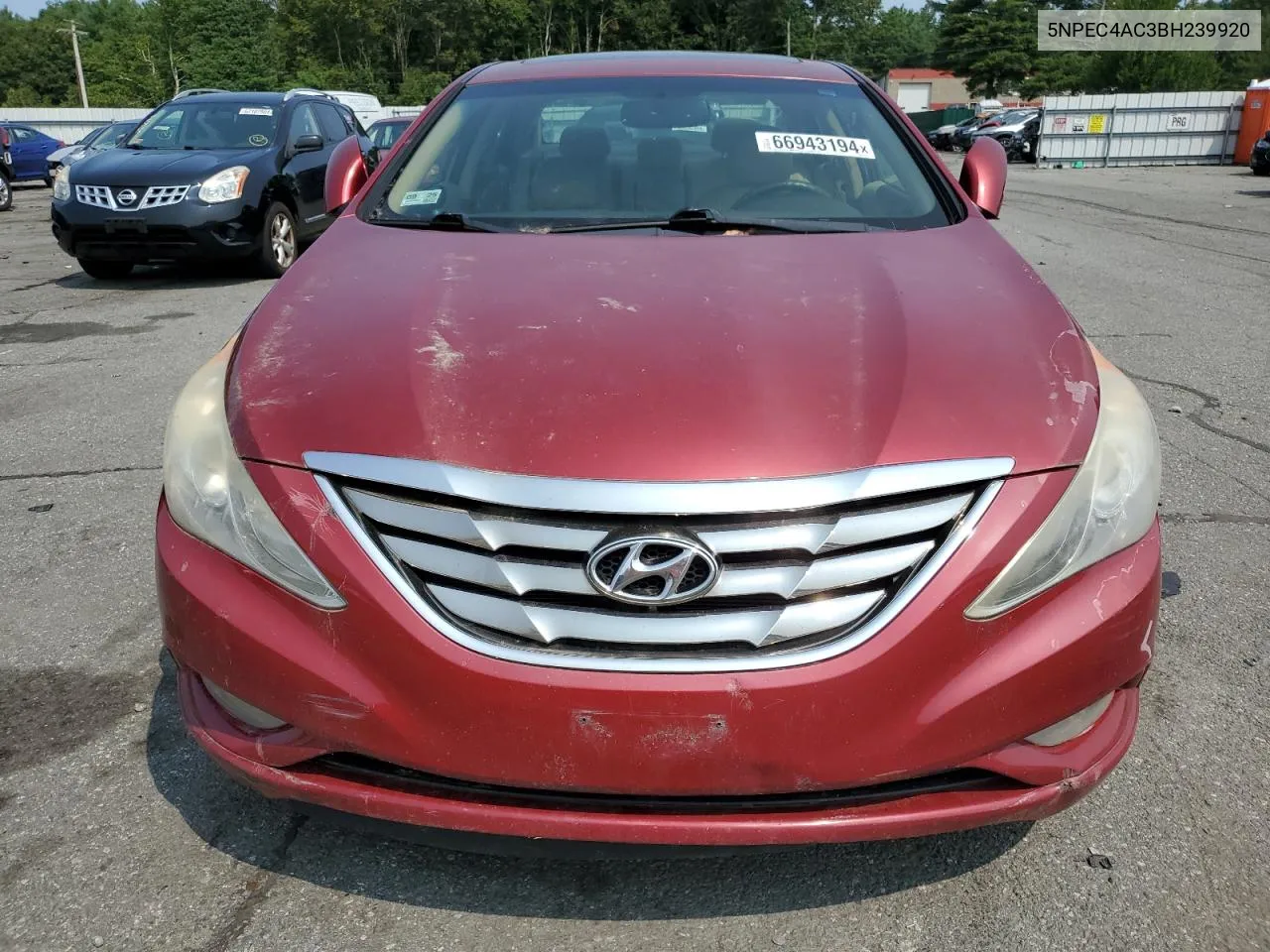 2011 Hyundai Sonata Se VIN: 5NPEC4AC3BH239920 Lot: 66943194