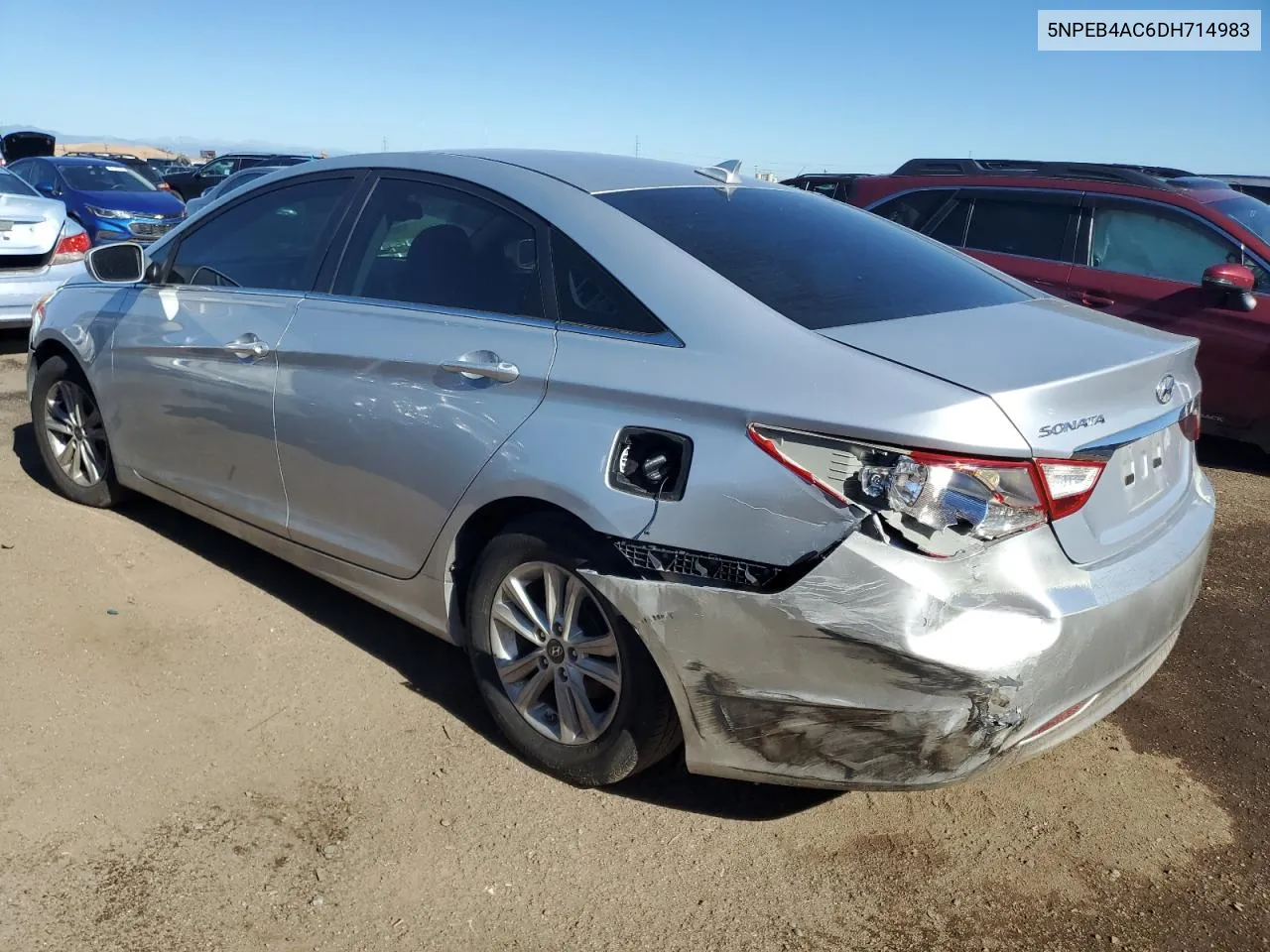 2013 Hyundai Sonata Gls VIN: 5NPEB4AC6DH714983 Lot: 67272194