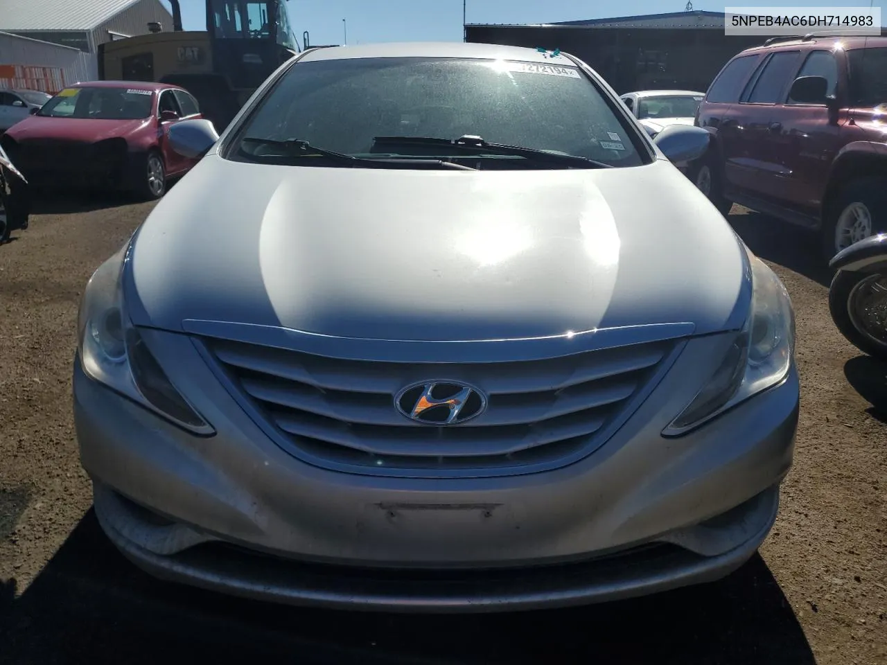 2013 Hyundai Sonata Gls VIN: 5NPEB4AC6DH714983 Lot: 67272194