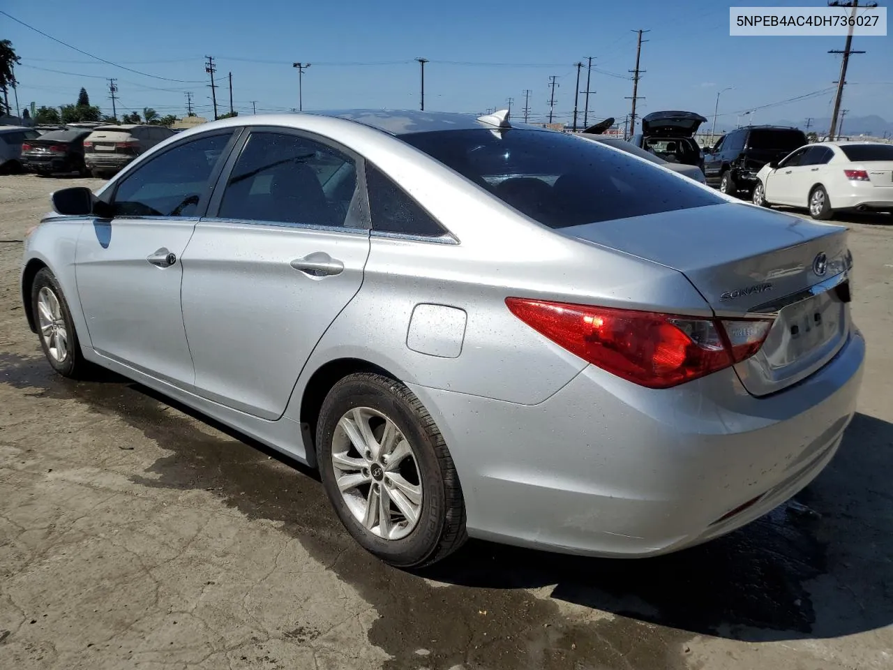 2013 Hyundai Sonata Gls VIN: 5NPEB4AC4DH736027 Lot: 70335594