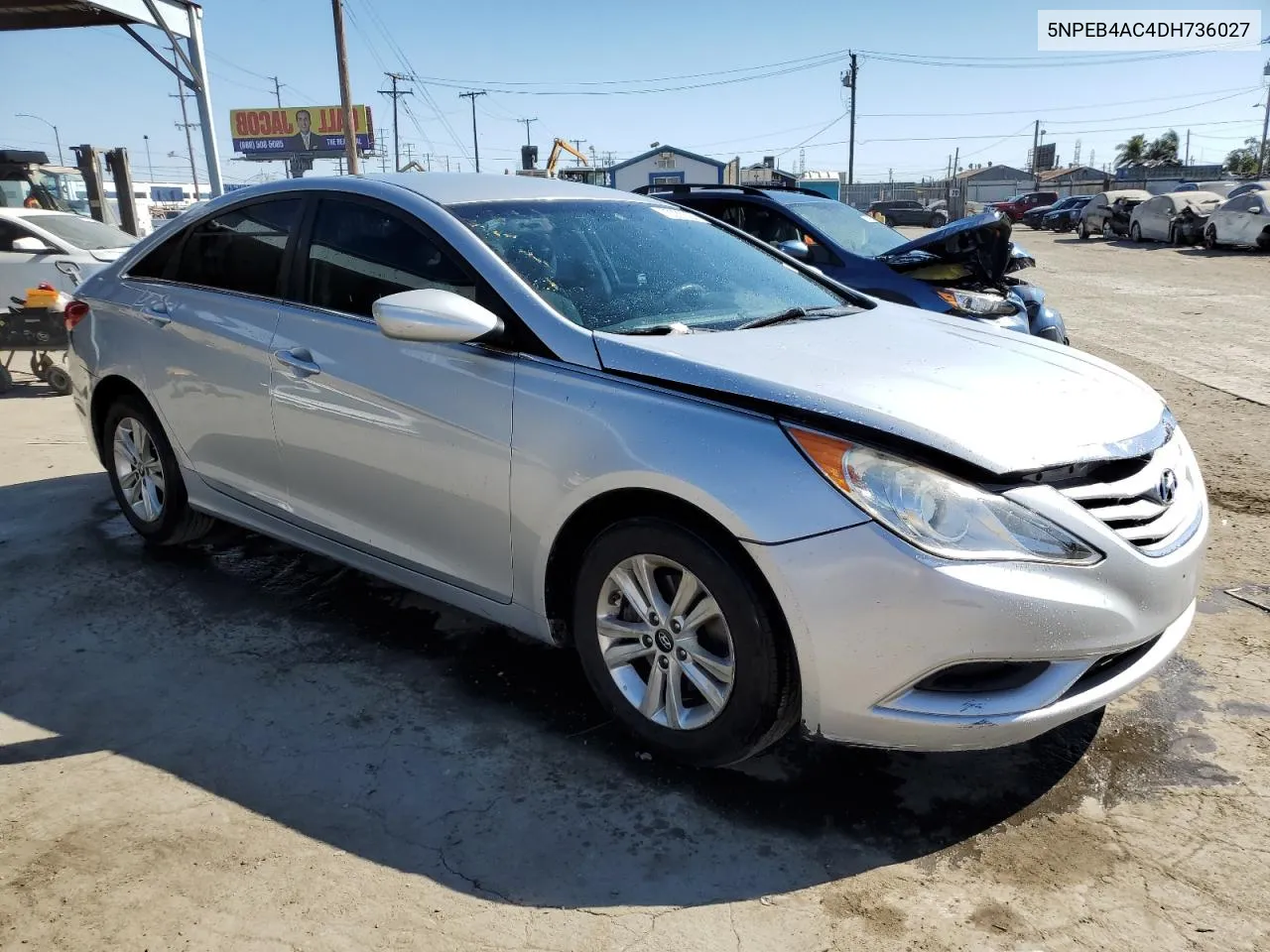 2013 Hyundai Sonata Gls VIN: 5NPEB4AC4DH736027 Lot: 70335594