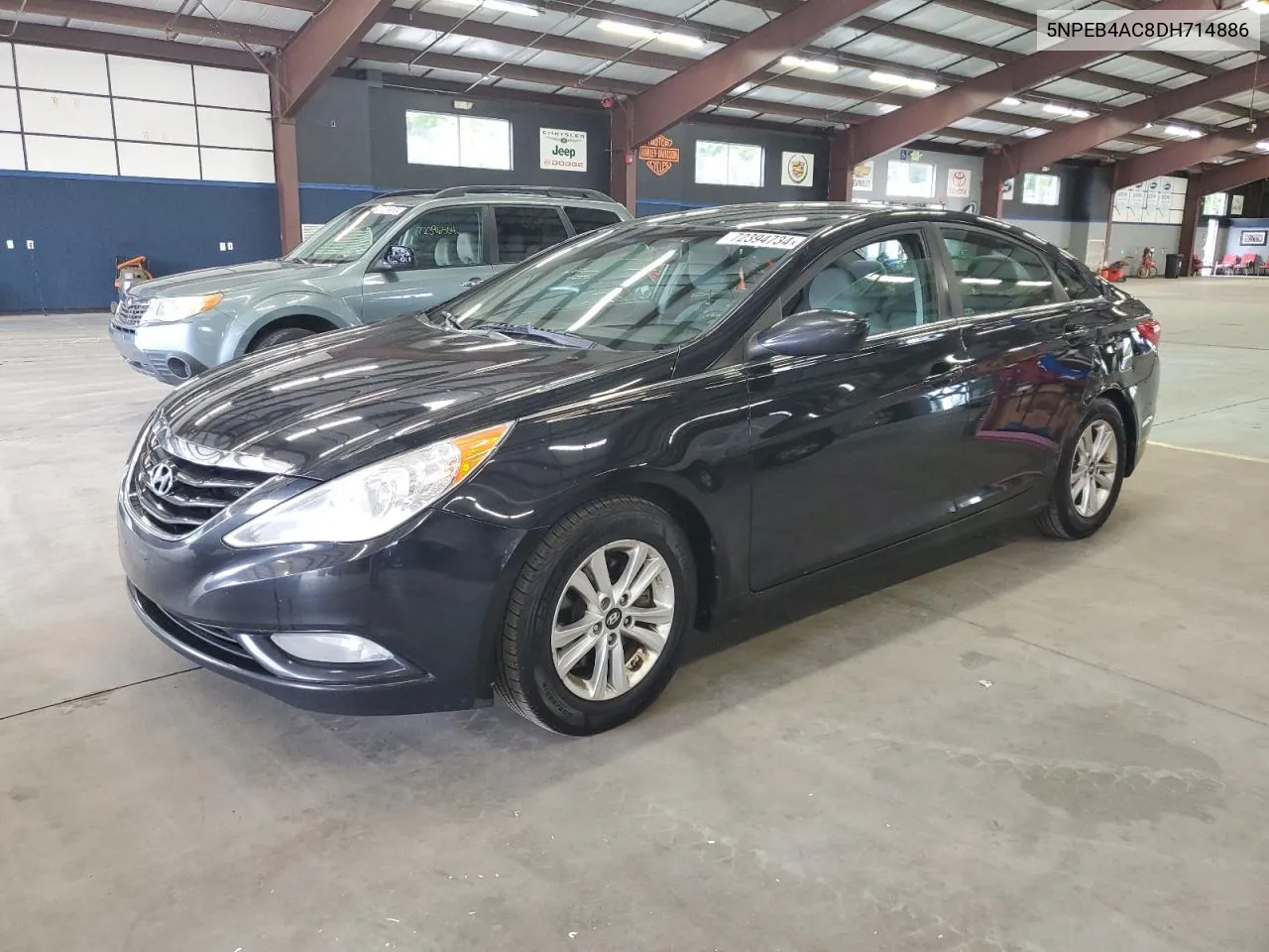 2013 Hyundai Sonata Gls VIN: 5NPEB4AC8DH714886 Lot: 72394734