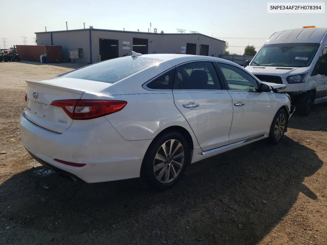 5NPE34AF2FH078394 2015 Hyundai Sonata Sport