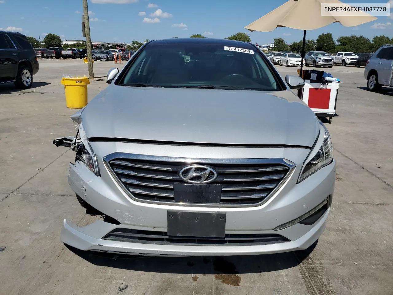 5NPE34AFXFH087778 2015 Hyundai Sonata Sport