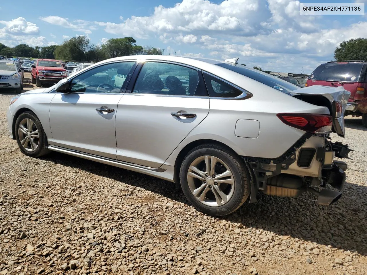 5NPE34AF2KH771136 2019 Hyundai Sonata Limited