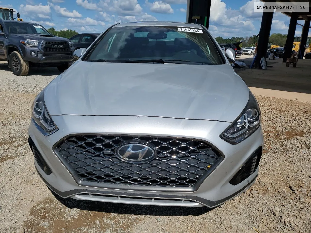 2019 Hyundai Sonata Limited VIN: 5NPE34AF2KH771136 Lot: 71951154