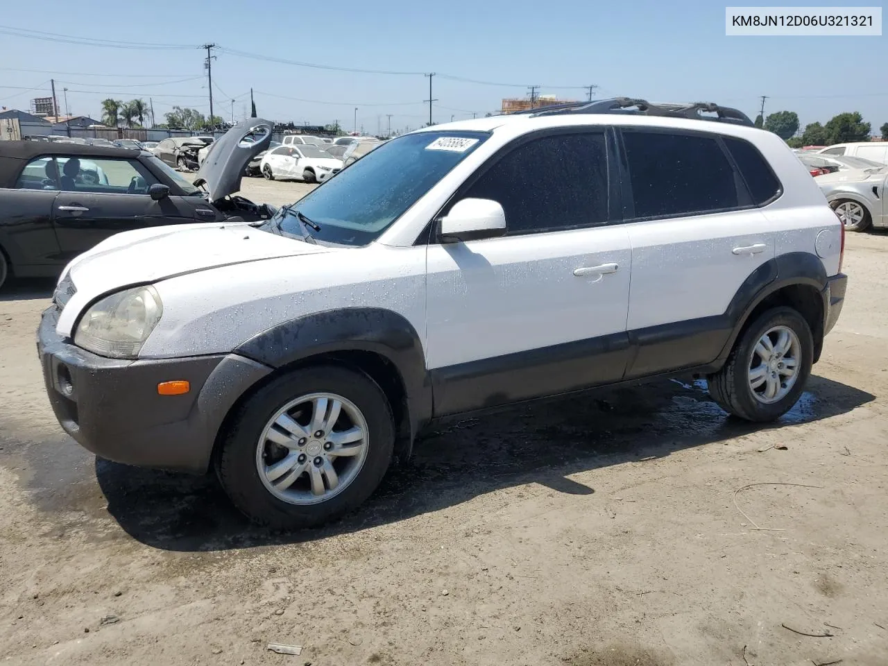 2006 Hyundai Tucson Gls VIN: KM8JN12D06U321321 Lot: 64055864