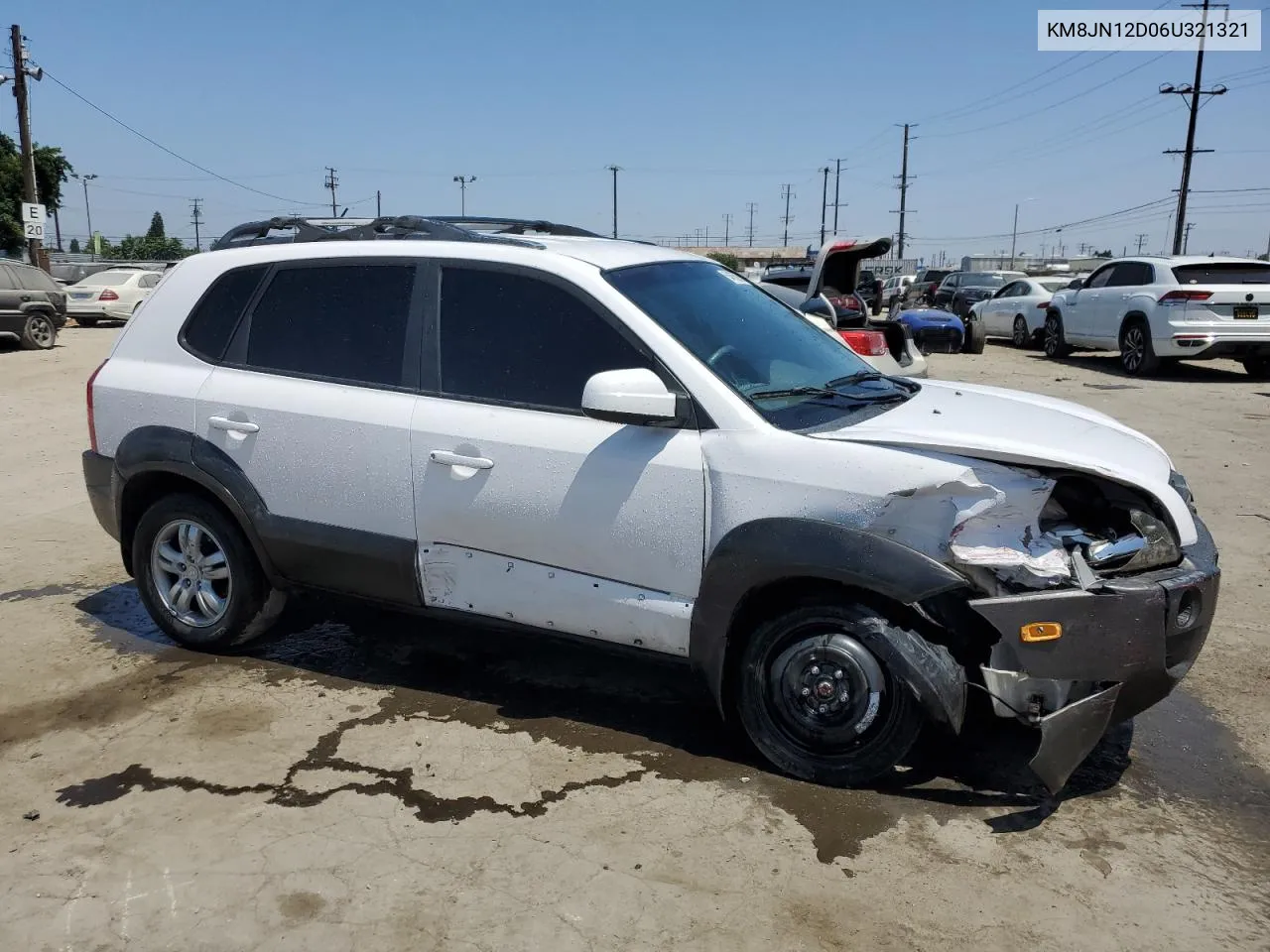 2006 Hyundai Tucson Gls VIN: KM8JN12D06U321321 Lot: 64055864