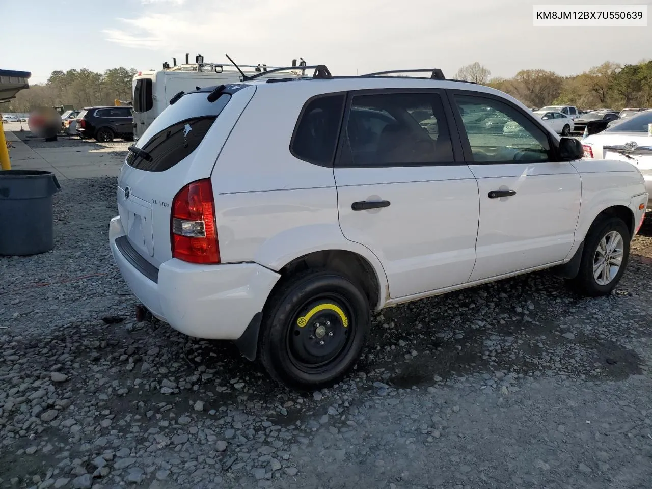 2007 Hyundai Tucson Gls VIN: KM8JM12BX7U550639 Lot: 46318034