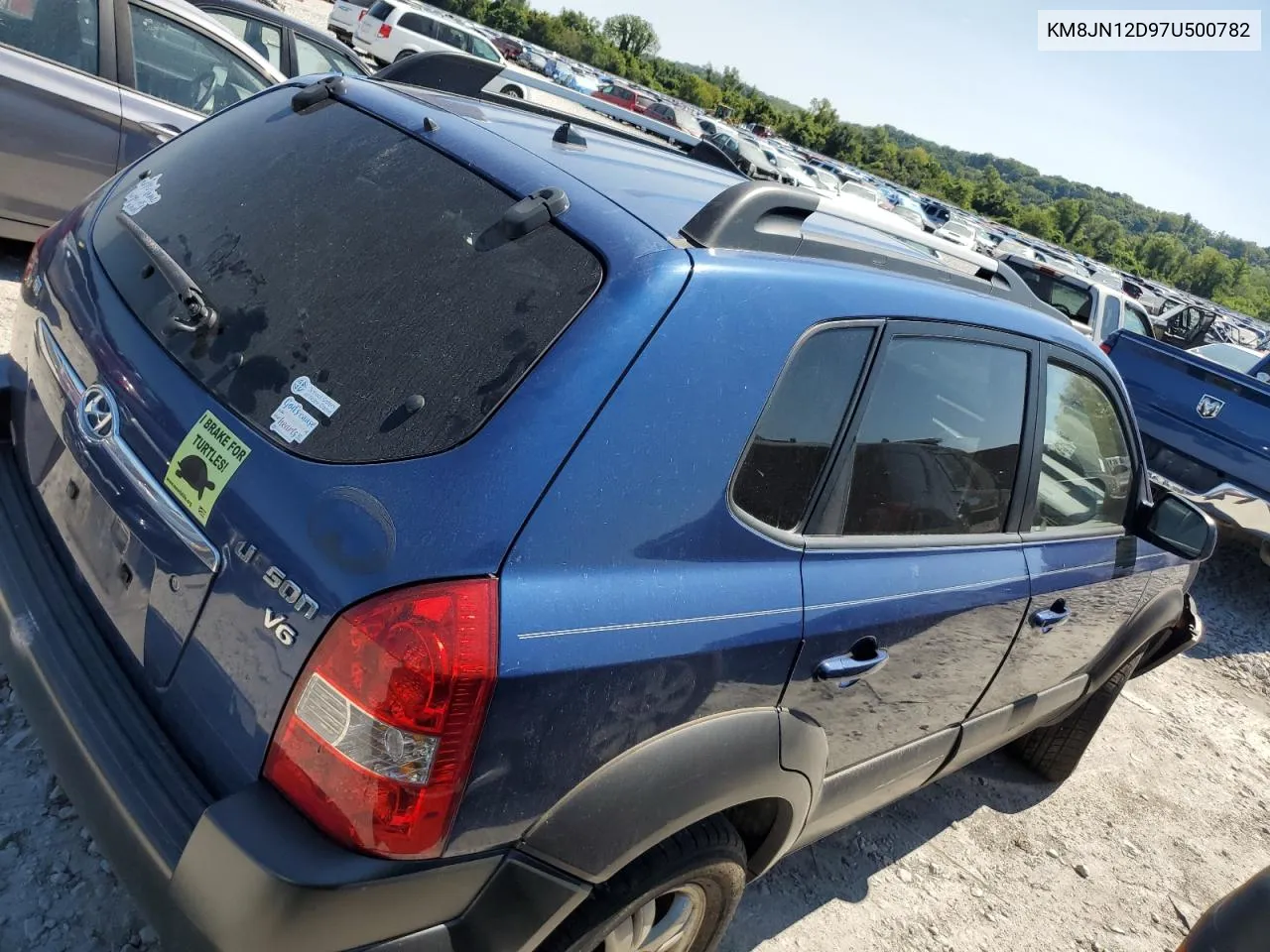 2007 Hyundai Tucson Se VIN: KM8JN12D97U500782 Lot: 68559294