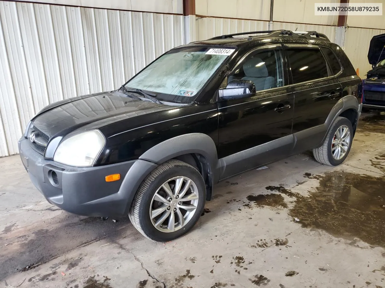 2008 Hyundai Tucson Se VIN: KM8JN72D58U879235 Lot: 71408314