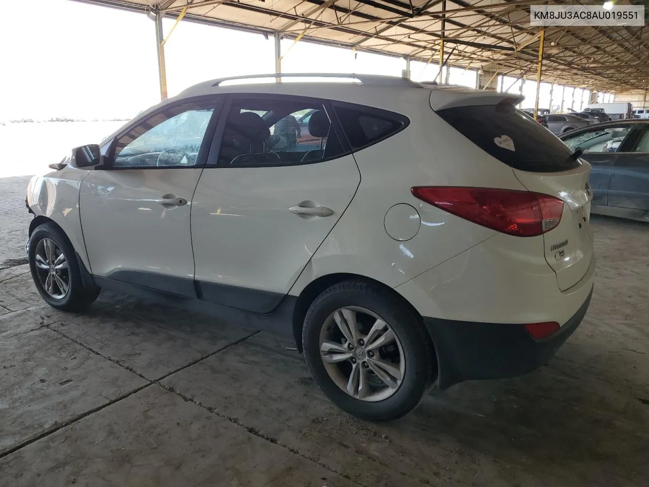 2010 Hyundai Tucson Gls VIN: KM8JU3AC8AU019551 Lot: 71018804