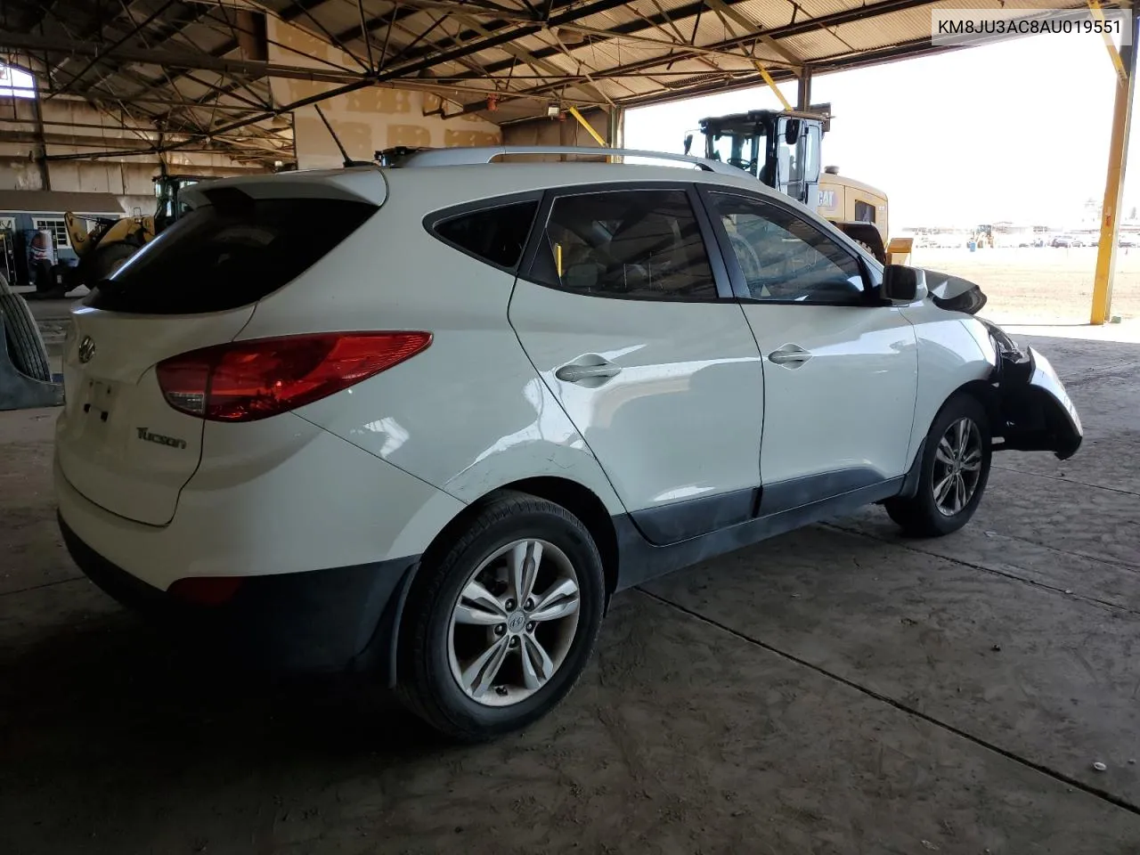 2010 Hyundai Tucson Gls VIN: KM8JU3AC8AU019551 Lot: 71018804