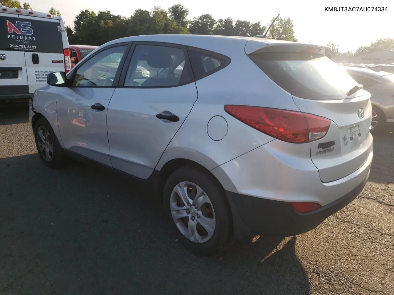 2010 Hyundai Tucson Gls VIN: KM8JT3AC7AU074334 Lot: 71676004