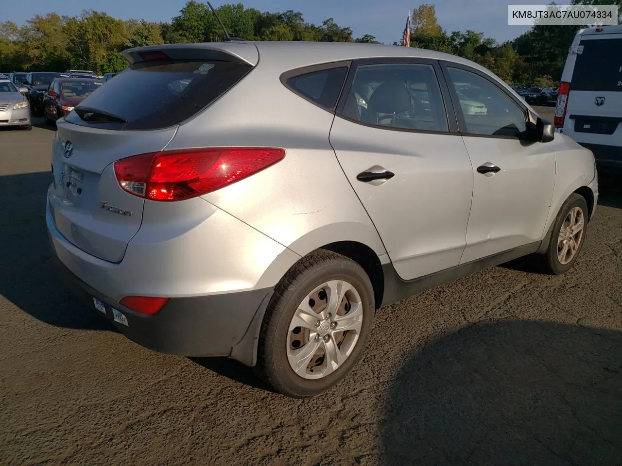 2010 Hyundai Tucson Gls VIN: KM8JT3AC7AU074334 Lot: 71676004