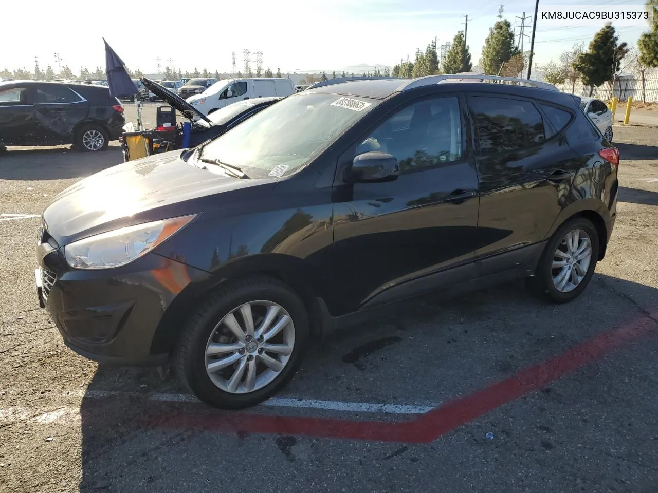 2011 Hyundai Tucson Gls VIN: KM8JUCAC9BU315373 Lot: 80200663