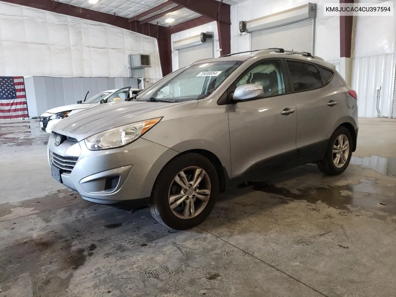 2012 Hyundai Tucson Gls VIN: KM8JUCAC4CU397594 Lot: 70499054